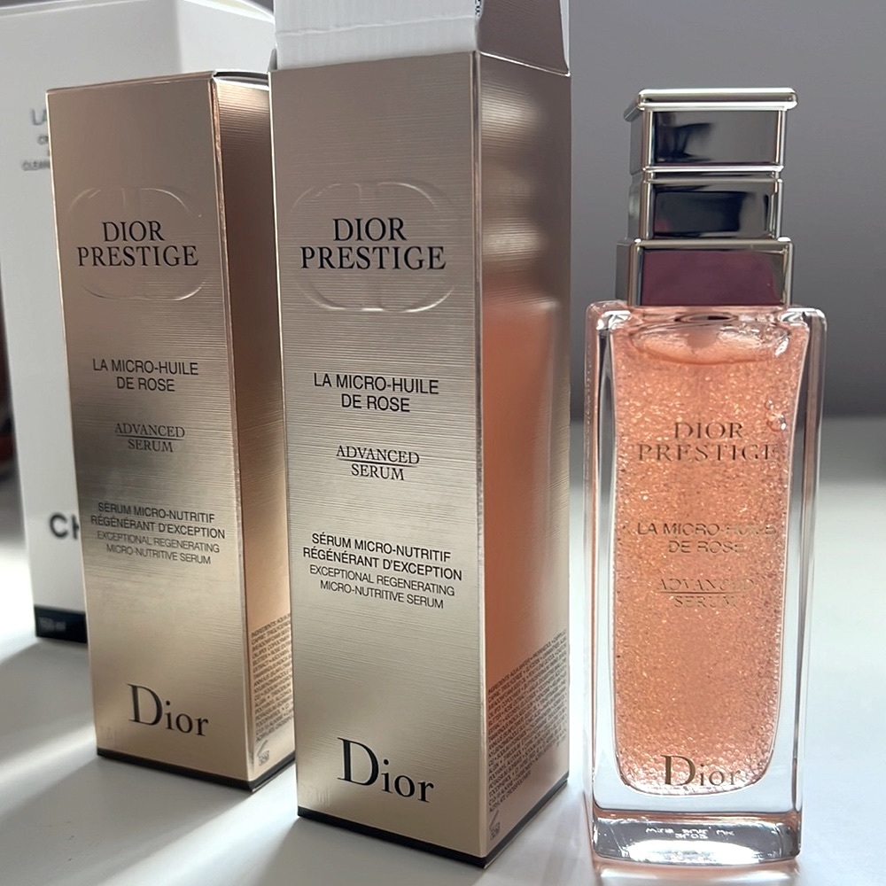 NIB Dior Prestige LA Micro-huile de rose advanced serum 75ML Largest Size